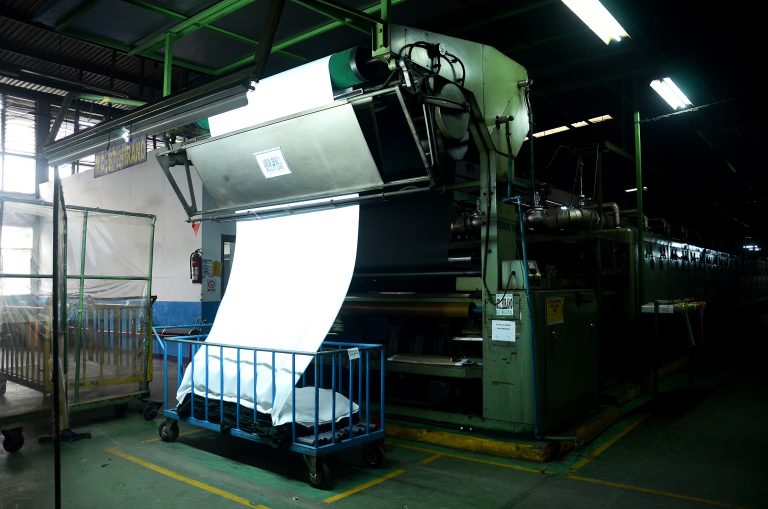Proses Produksi PT Trisula Textile Industries Tbk